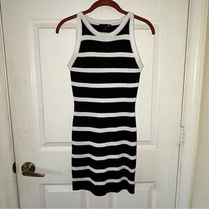 G by Guess Stripe Print Bodycon Dress